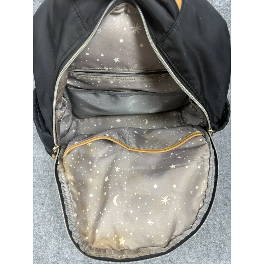 TWELVElittle Companion Backpack‎ Medium Black Nylon Celestial Lining